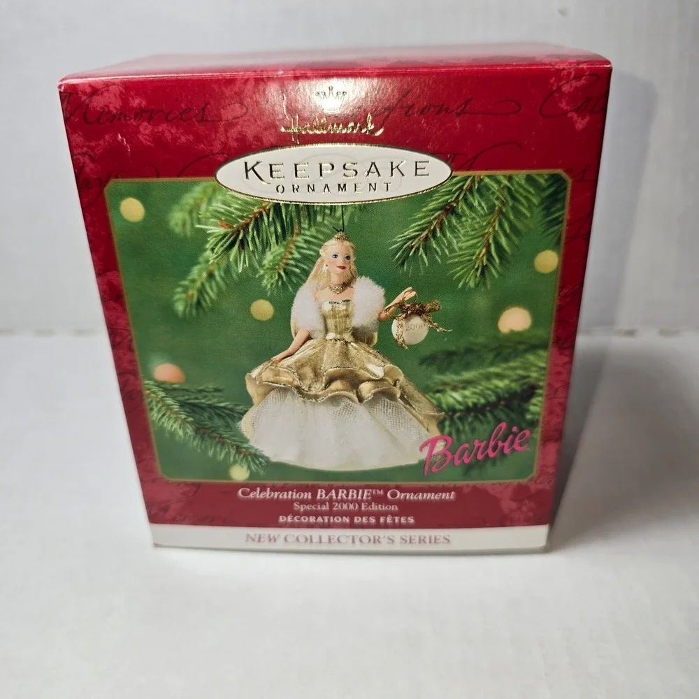 Hallmark Keepsake Celebration Barbie Doll Ornament Special 2000‎ Edition New!